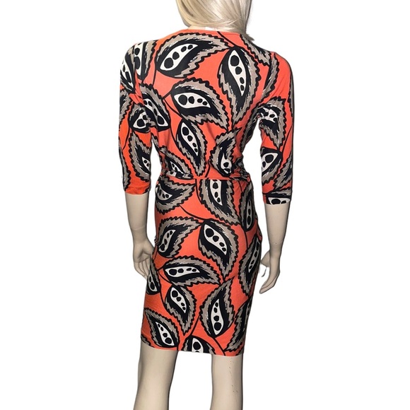 Diane Von Furstenberg DVF Silk Ervin Wrap Tunic Dress - Picture 8 of 9